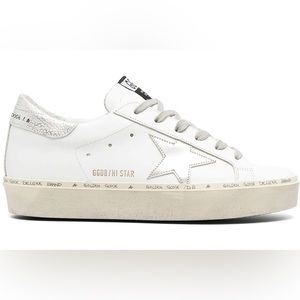 Golden Goose Hi Star white/silver